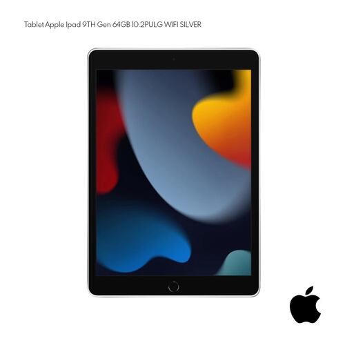 Tablet Apple Ipad 9 Generación 64GB 10.2 Silver.