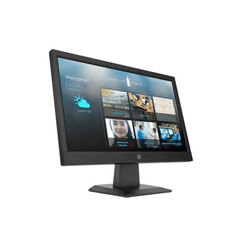 Monitor HP WIDE- 19"- 1600 x 900- VGA- LED- Negro- Equipo Clase A, Reacondicionado..
