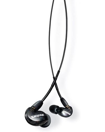 Audífonos In-ear SHURE Se215-k Con Aislamiento De Sonido.