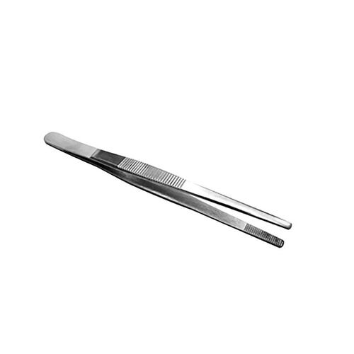 Pinza Disección 14cm Sin Dientes Instrumental Hergom Silvery