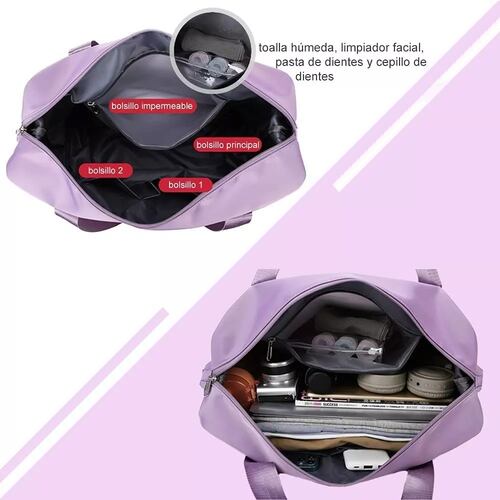 Bolsa Expandible Multiusos para Gymm y Viajes. .