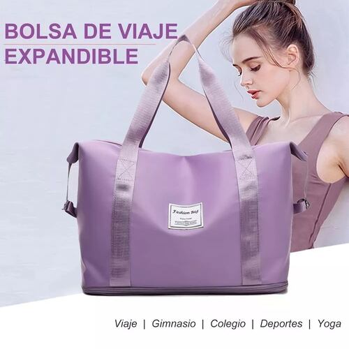 Bolsa Expandible Multiusos para Gymm y Viajes. .