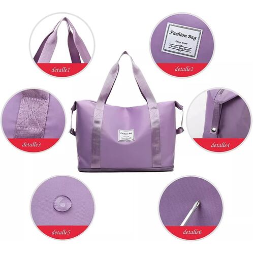 Bolsa Expandible Multiusos para Gymm y Viajes. .