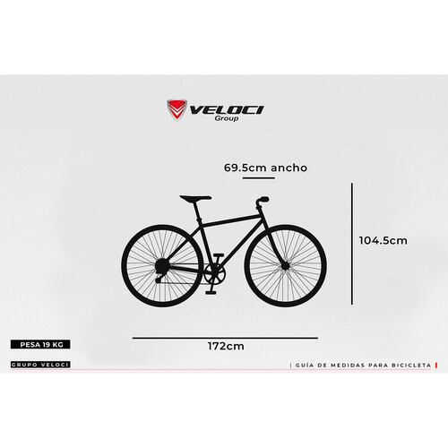 Bicicleta V Industries 795 Rodada 27.5 T17 Gris De Montaña