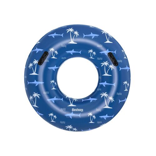 Salvavidas Dona Inflable Juvenil Playa Plástico Pvc 119 Cm.