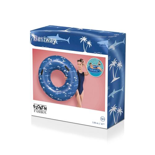 Salvavidas Dona Inflable Juvenil Playa Plástico Pvc 119 Cm.