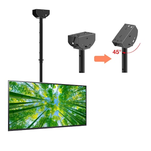 Soporte de Techo para TV Plasma, LCD y LED TAIKA TK-CM2655 360 Grados, MAX VESA 600x400mm, 26-55 Pulgadas
