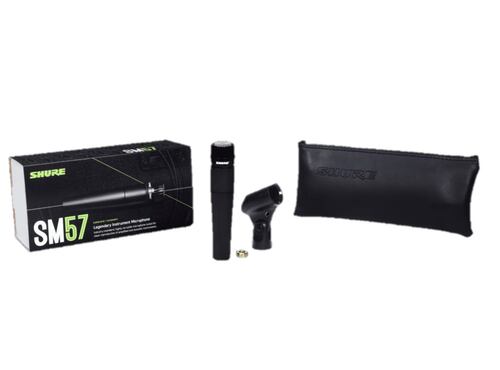 Micrófono SHURE Sm57-lc Dinámico Cardioide Negro .