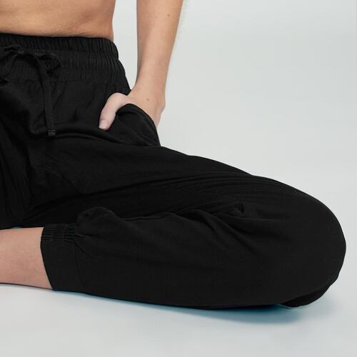 Jogger para Mujer Casual de Cintura alto color Negro, marca Holly Land 1015337