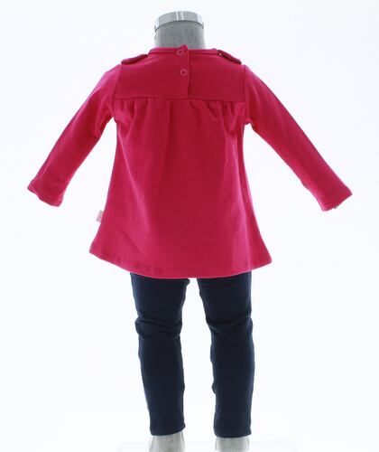 Conjunto Niña Bebe Pants y Blusa 3223 0 a 3 Años.