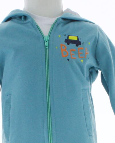 Chamarra Niño Bebe Azul 3226 1 a 6 Años.
