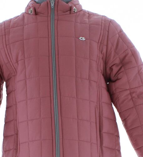 Chamarra Niña Rosa Forrada 3234 3 a 16 Años.