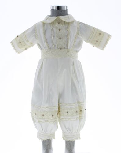 Ropón Bautizo Niño 3245 0 a 2 Años.