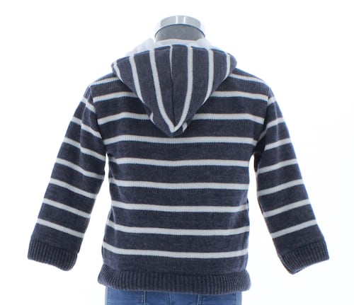Chamarra Niño Bebe Gris Forrada 3250 0 a 4 Años.