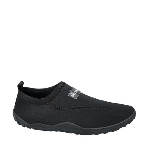 Sandalias Slickers para playa y baño acuático para adolescente, color negro, mod. 872973