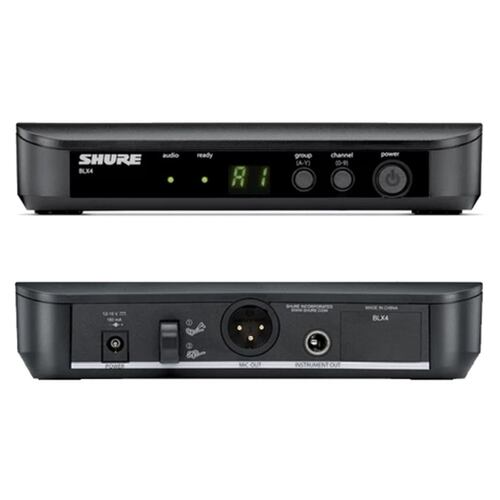 Micrófono SHURE Blx24/sm58 Dinámico Cardioide Negro.