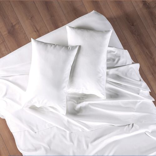 Juego Sabana Matrimonial Escencial Blanco Colchas Concord