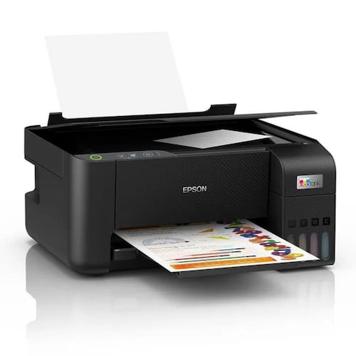 Impresora Multifuncional Epson EcoTank L3210, Sistema de Tinta Continua, USB, 33 ppm Negro, 15 ppm Color.