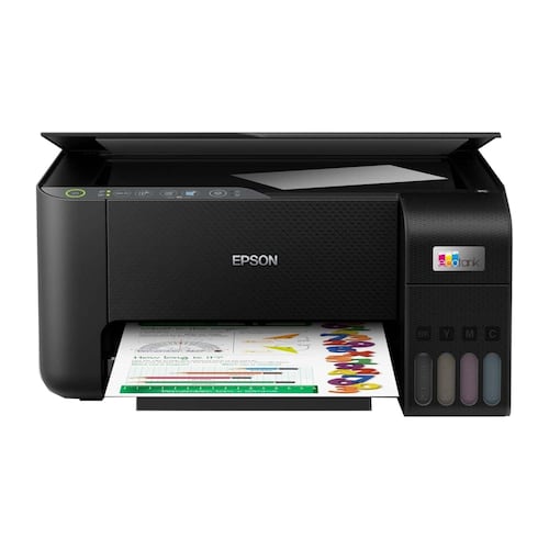 Impresora Multifuncional Epson EcoTank L3250, Sistema de Tinta Continua, USB, 33 ppm Negro, 15 ppm Color.