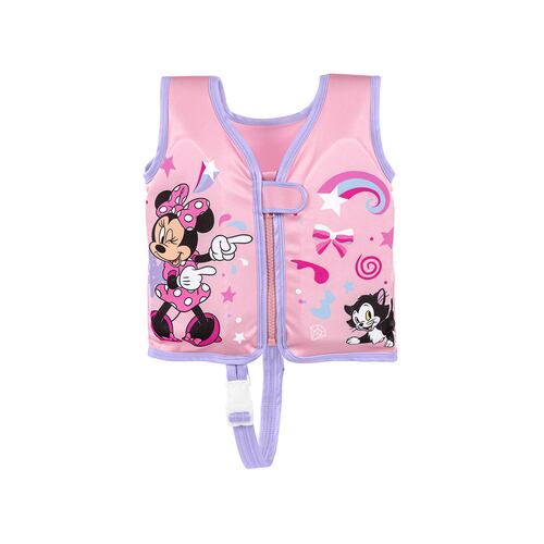 Chaleco Salvavidas Inflable Niña Bestway 51 Cm Ajustable Rosa.
