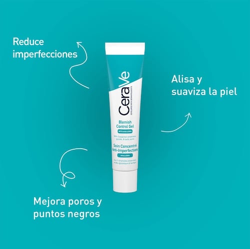 Cerave Gel Facial Anti-imperfecciones Piel Grasa Acne 40ml