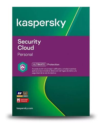 ESD Kaspersky Security Cloud Personal 5 Dis 1 año 5 cuentas