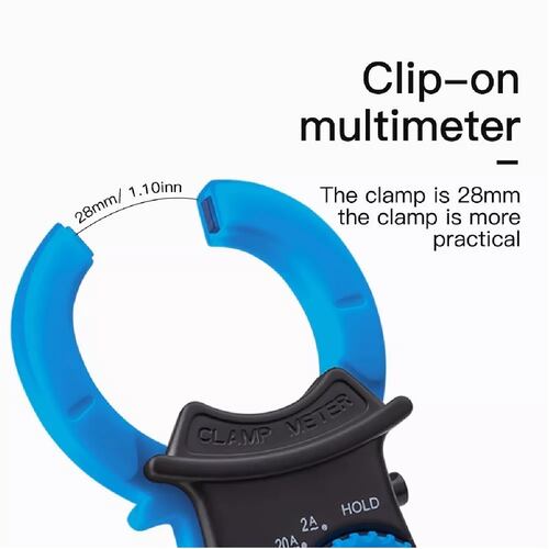 Multimetro Professional Digital Lcd Portátil Ac/dc Pinza