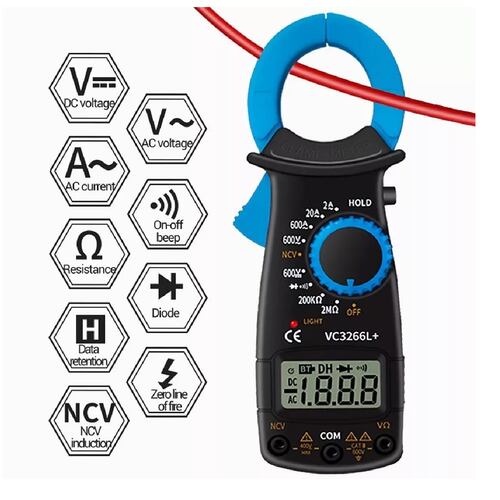 Multimetro Professional Digital Lcd Portátil Ac/dc Pinza