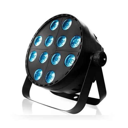 Juego De 2 Cañones Led ALIEN PRO Par 12x10 Rgbuv 4 En 1.