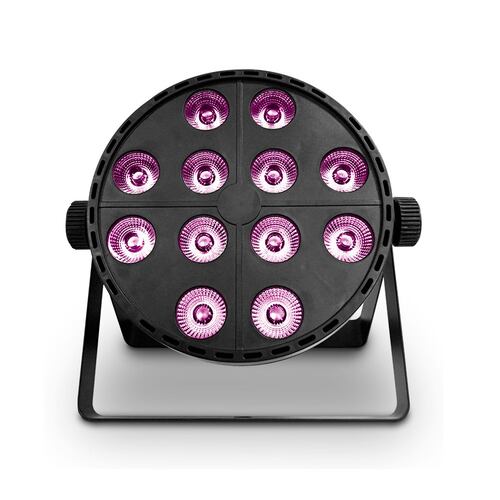 Juego De 2 Cañones Led ALIEN PRO Par 12x10 Rgbuv 4 En 1.