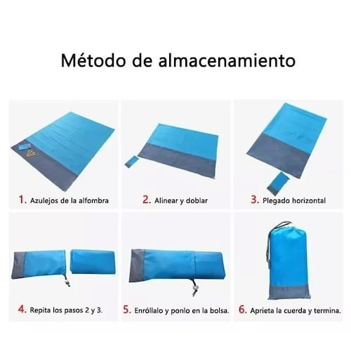 Manta Para Playa Impermeable Colchonetas Campo Picnic Petate