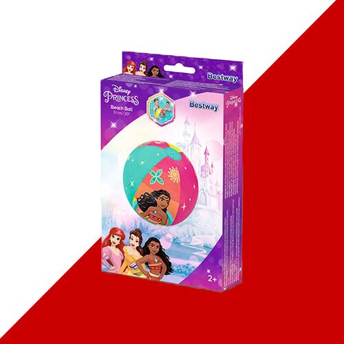 Pelota De Playa Inflable Infantil Bestway 51 Cm Princesas Multicolor