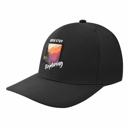 Gorra Cerrada Spandex Negro Repelente Agua Lluvia Sion