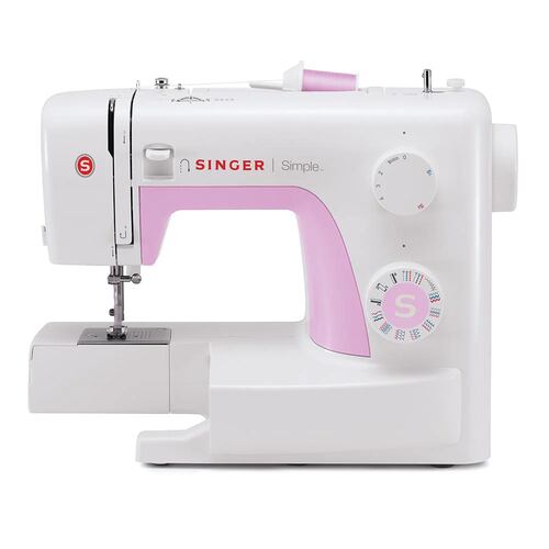 Máquina Coser Blanco Rosa 23 Puntadas Simple 3223 Singer