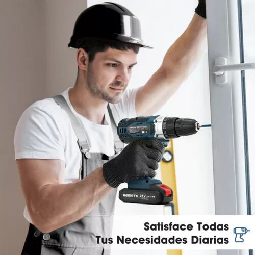 Taladro Atornillador De Impacto Inalámbrico Kit De 24 Piezas.