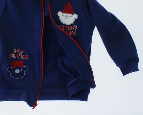 Conjunto Pants Niño Bebé Azul Marino 3321 1 a 5 Años.