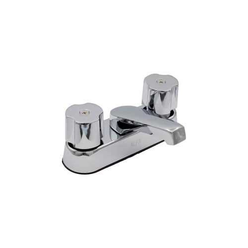 Mezcladora Lavabo Acero Inoxidable Cuello Recto Metalico.