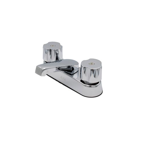 Mezcladora Lavabo Acero Inoxidable Cuello Recto Metalico.