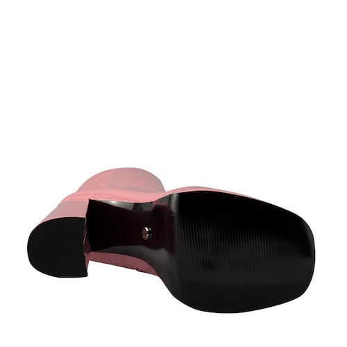 Sandalia para Mujer con Caña Media Plataforma y Tacón alto color Rosa, marca Belinda Peregrin. 1075404