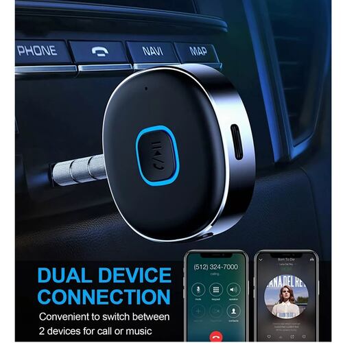 Transmisor Y Receptor De Audio Bluetooth V5.0 Aux