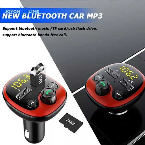 Cargador Usb Doble Transmisor Y Receptor Bluetooth De Audio