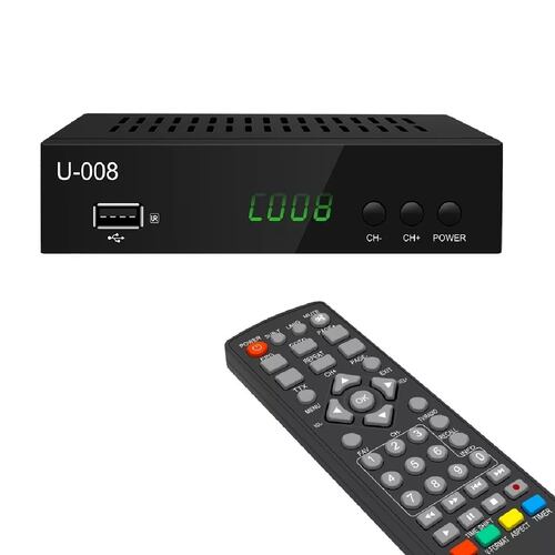 Decodificador Y Convertidor Digital Tv Full Hd 1080p