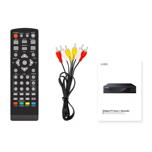 Decodificador Y Convertidor Digital Tv Full Hd 1080p
