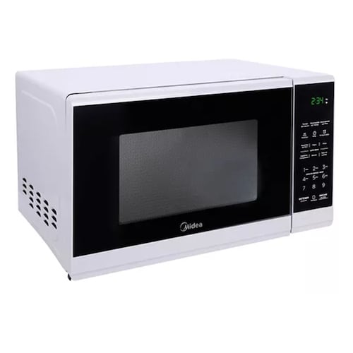 HORNO DE MICROONDAS MIDEA 0.7 PIES CÚBICOS MMDF07S2BW BLANCO