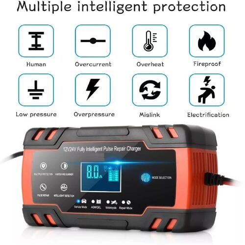  Mantenedor Cargador Inteligente Batería 12v 24v