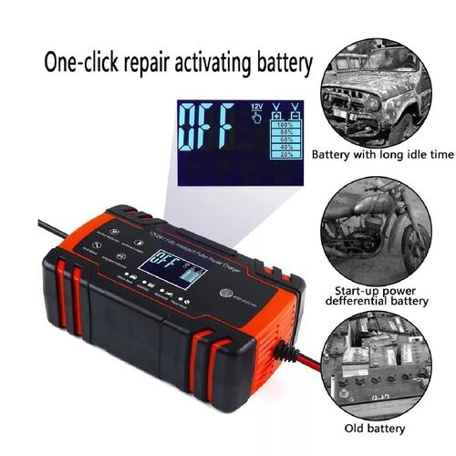  Mantenedor Cargador Inteligente Batería 12v 24v