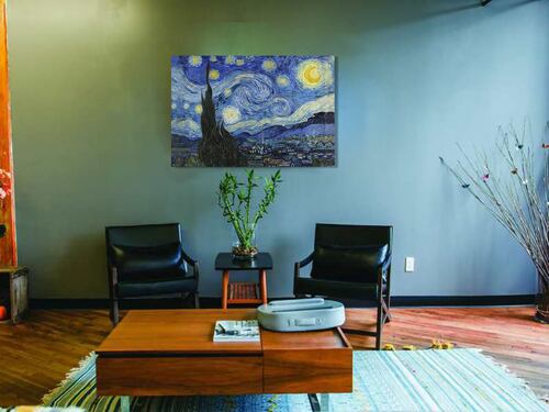 Cuadro Decorativo La Noche Estrellada de Vincent Van Gogh.