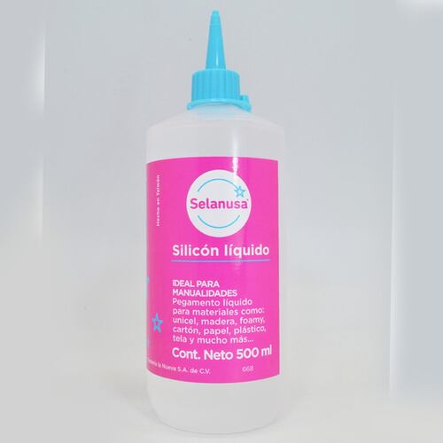 Silicón Líquido Pegafuerte 6 Pzs 500ml IMP0027457 Selanusa