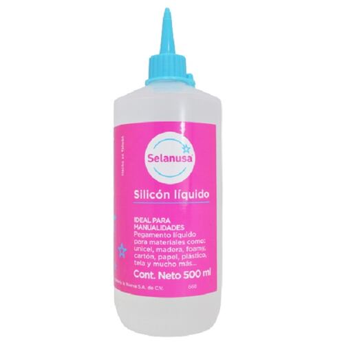 Silicón Líquido Pegafuerte 6 Pzs 500ml IMP0027457 Selanusa