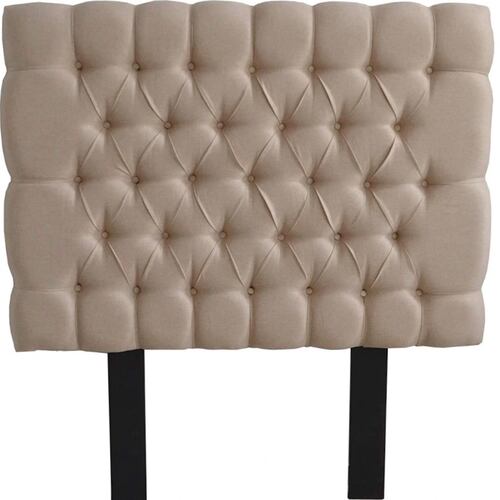 Cabecera Capitonada SoHo Matrimonial Beige - Moderna, , Recamara, El Bazar Store	.